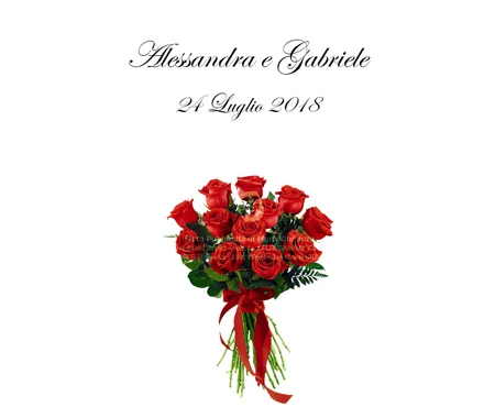 Copertina Libretto Messa Rose Rosse